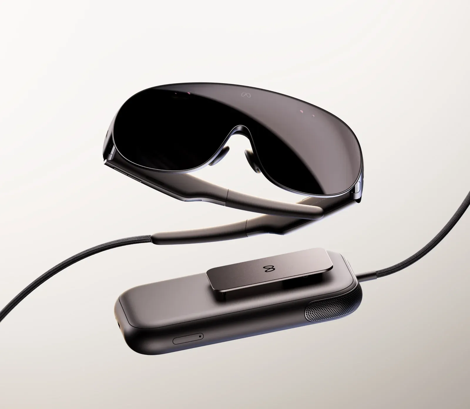 Meta VR Glasses close-up — the 100-gram VR glasses announced at Meta Connect 2026